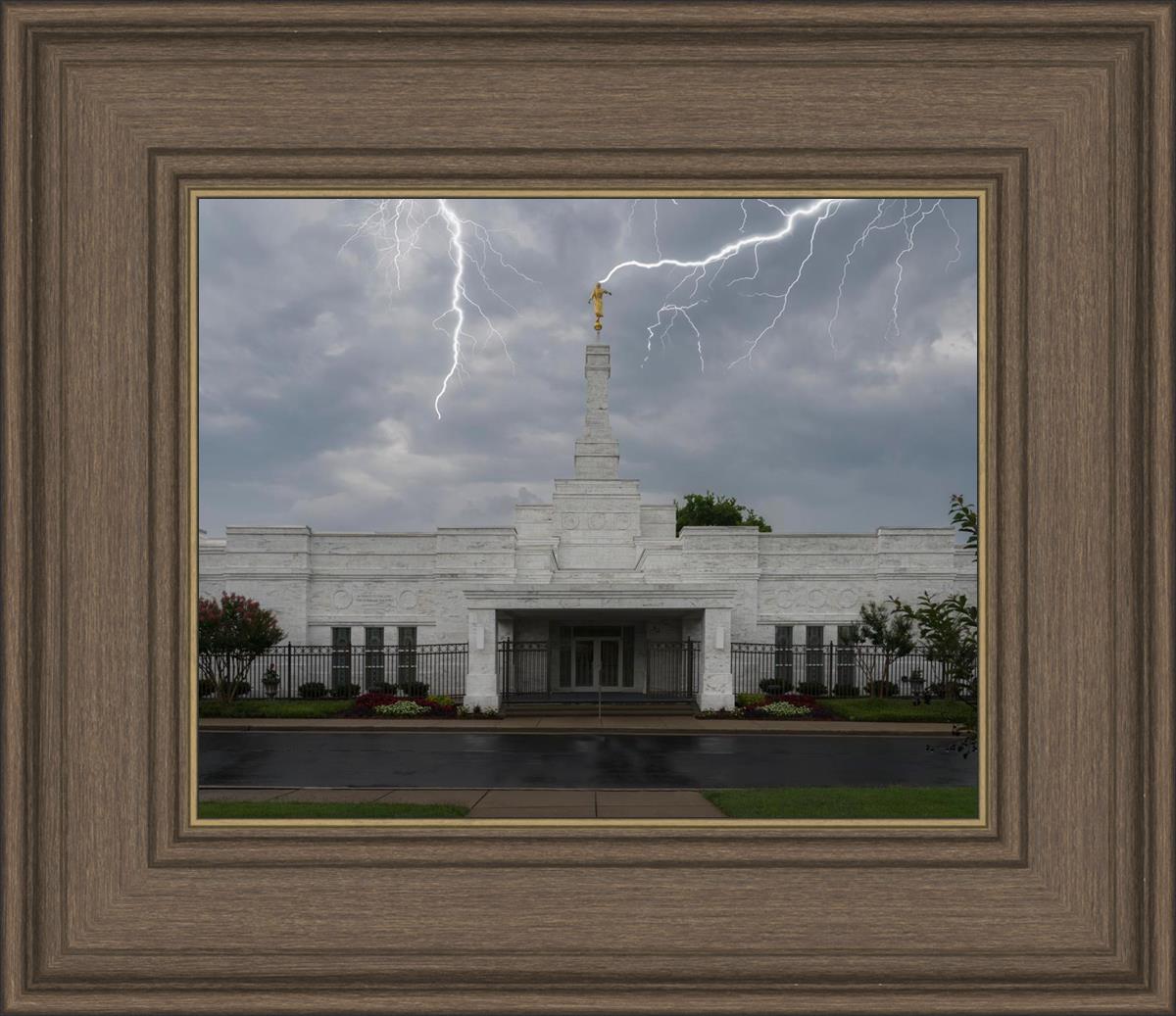 Nashville Temple Through The Storm