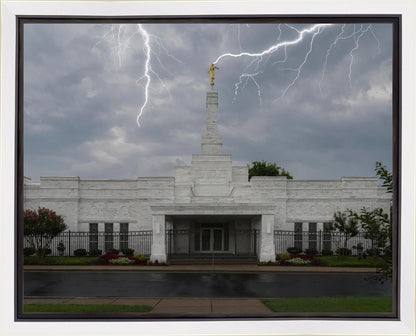 Nashville Temple Through The Storm