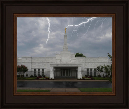 Nashville Temple Through The Storm