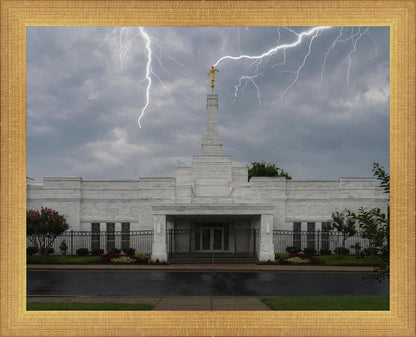 Nashville Temple Through The Storm