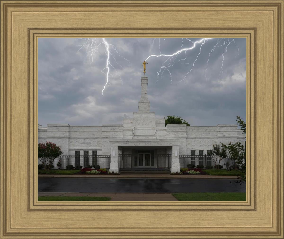 Nashville Temple Through The Storm