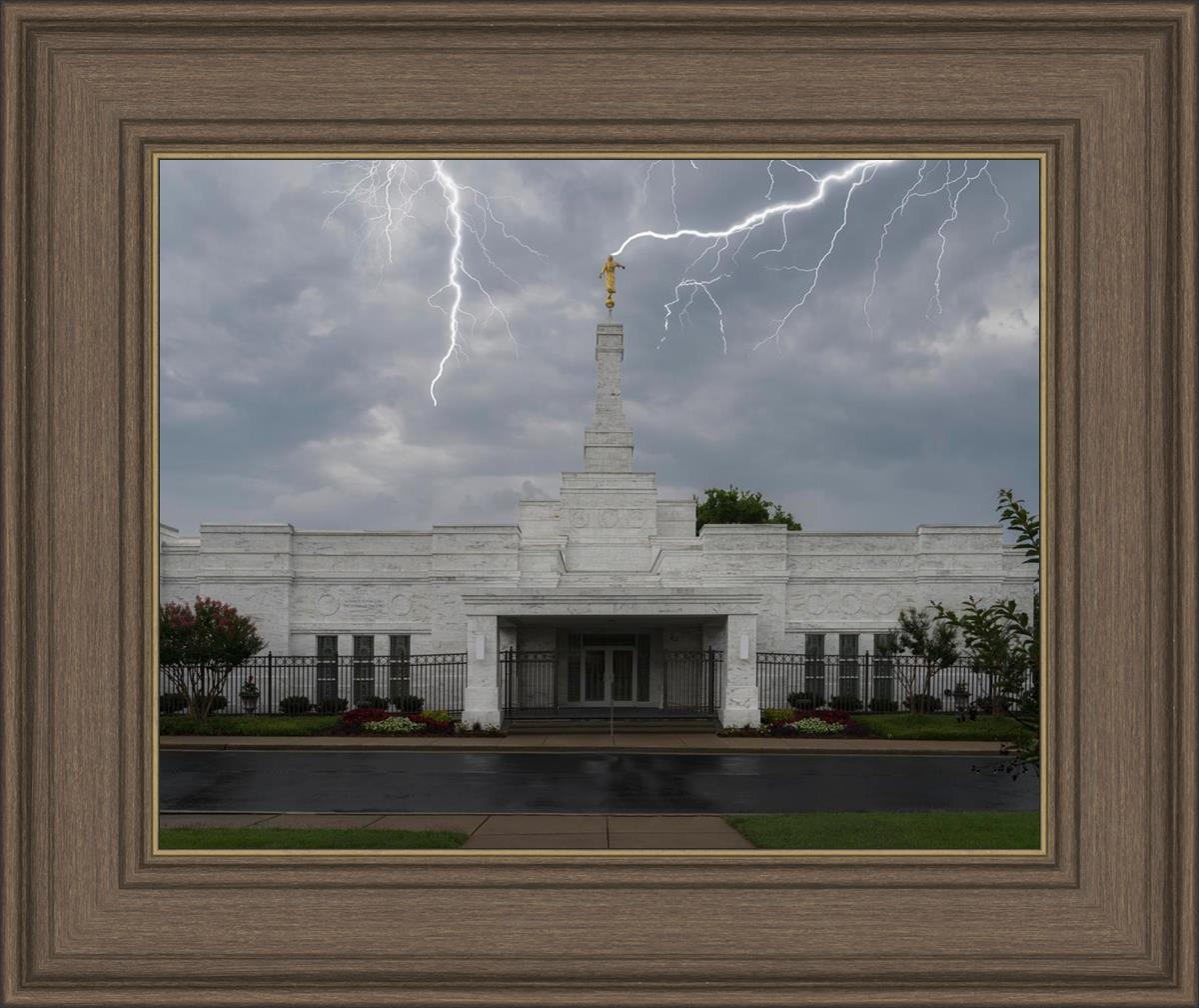 Nashville Temple Through The Storm