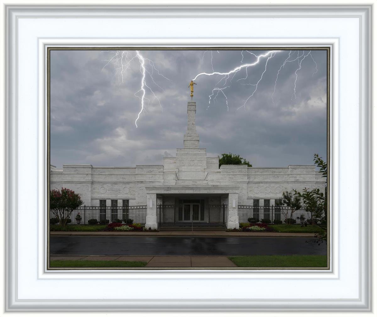 Nashville Temple Through The Storm