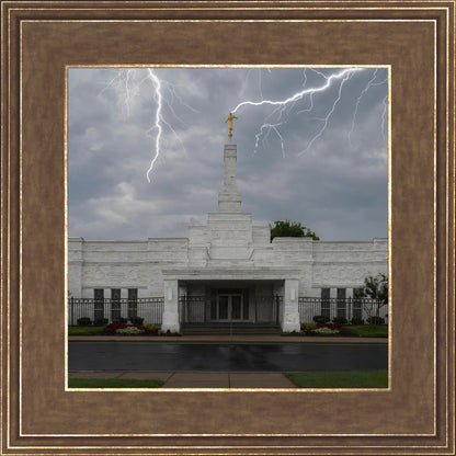 Nashville Temple Through The Storm