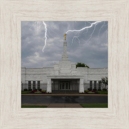 Nashville Temple Through The Storm