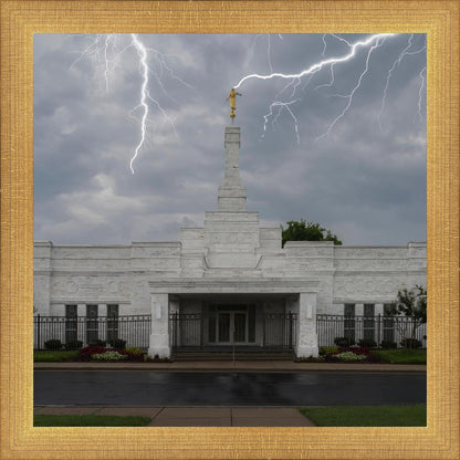 Nashville Temple Through The Storm