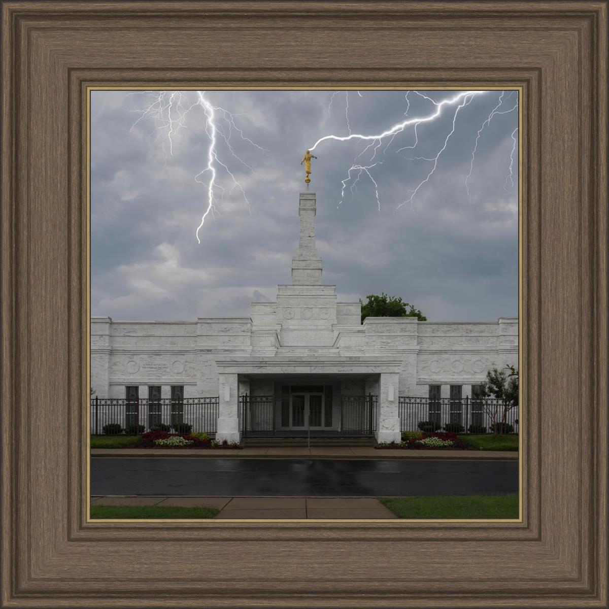 Nashville Temple Through The Storm