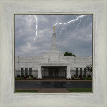 Nashville Temple Through The Storm