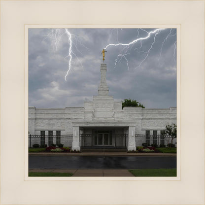 Nashville Temple Through The Storm