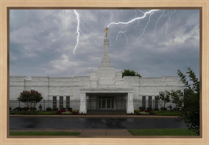 Nashville Temple Through The Storm