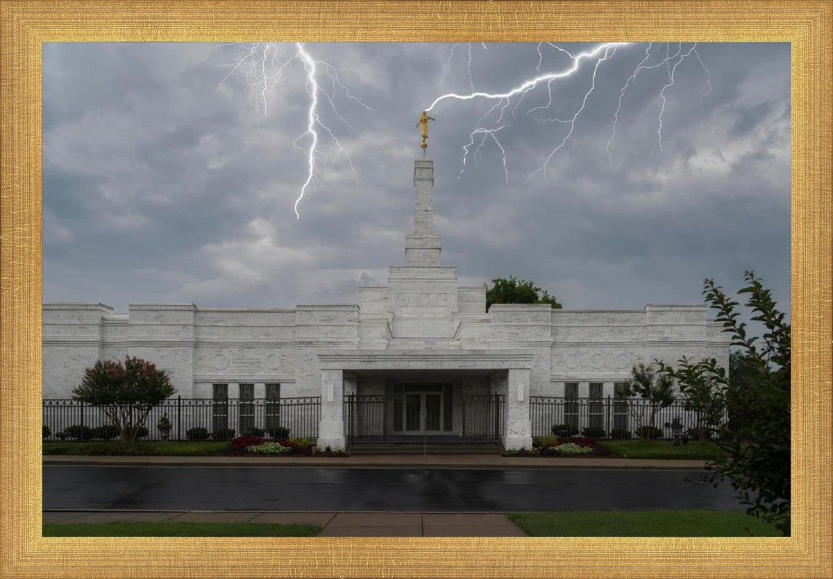 Nashville Temple Through The Storm