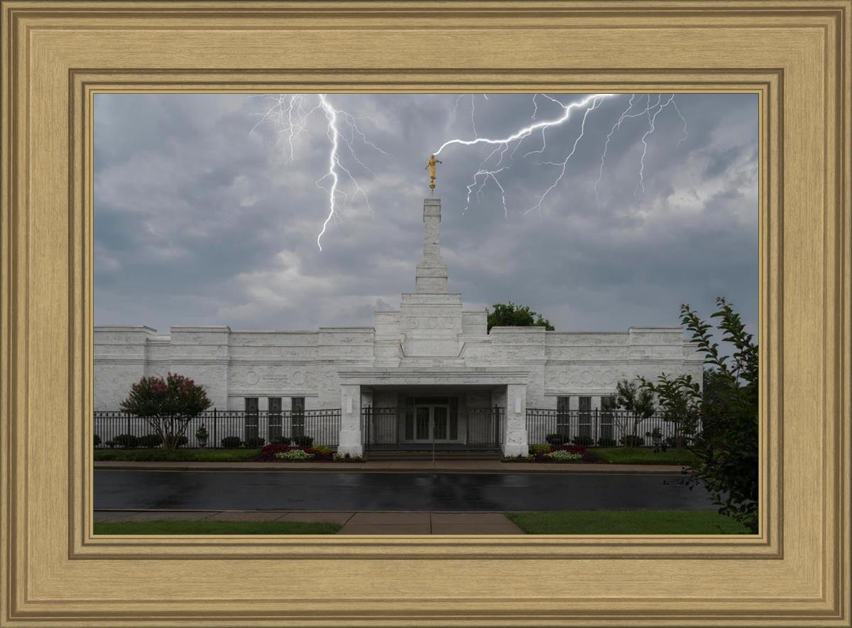 Nashville Temple Through The Storm