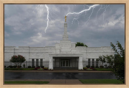 Nashville Temple Through The Storm