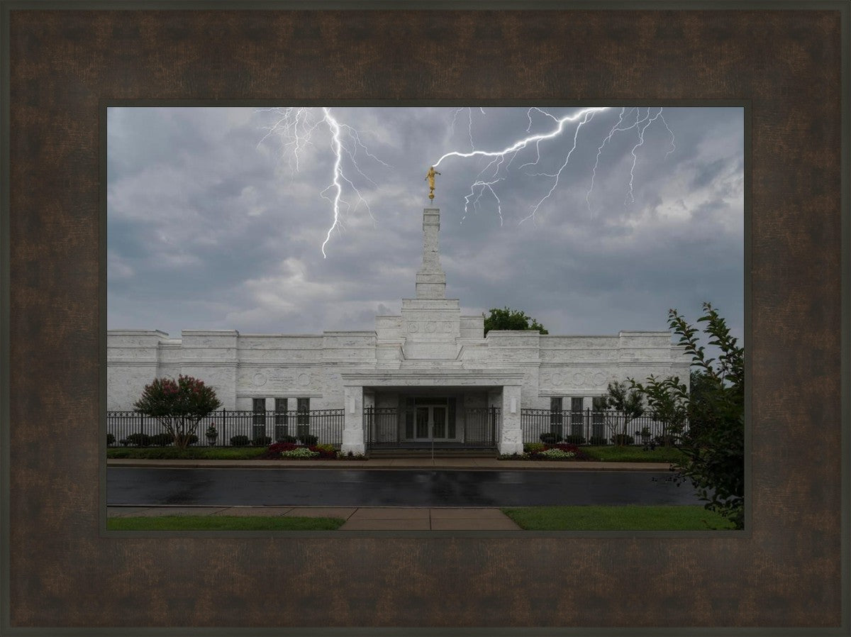 Nashville Temple Through The Storm