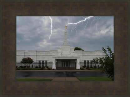 Nashville Temple Through The Storm