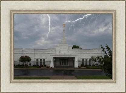 Nashville Temple Through The Storm