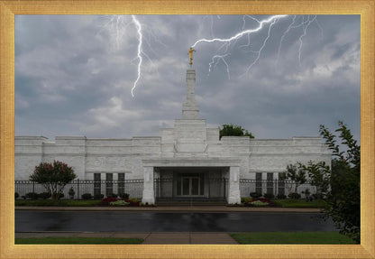 Nashville Temple Through The Storm