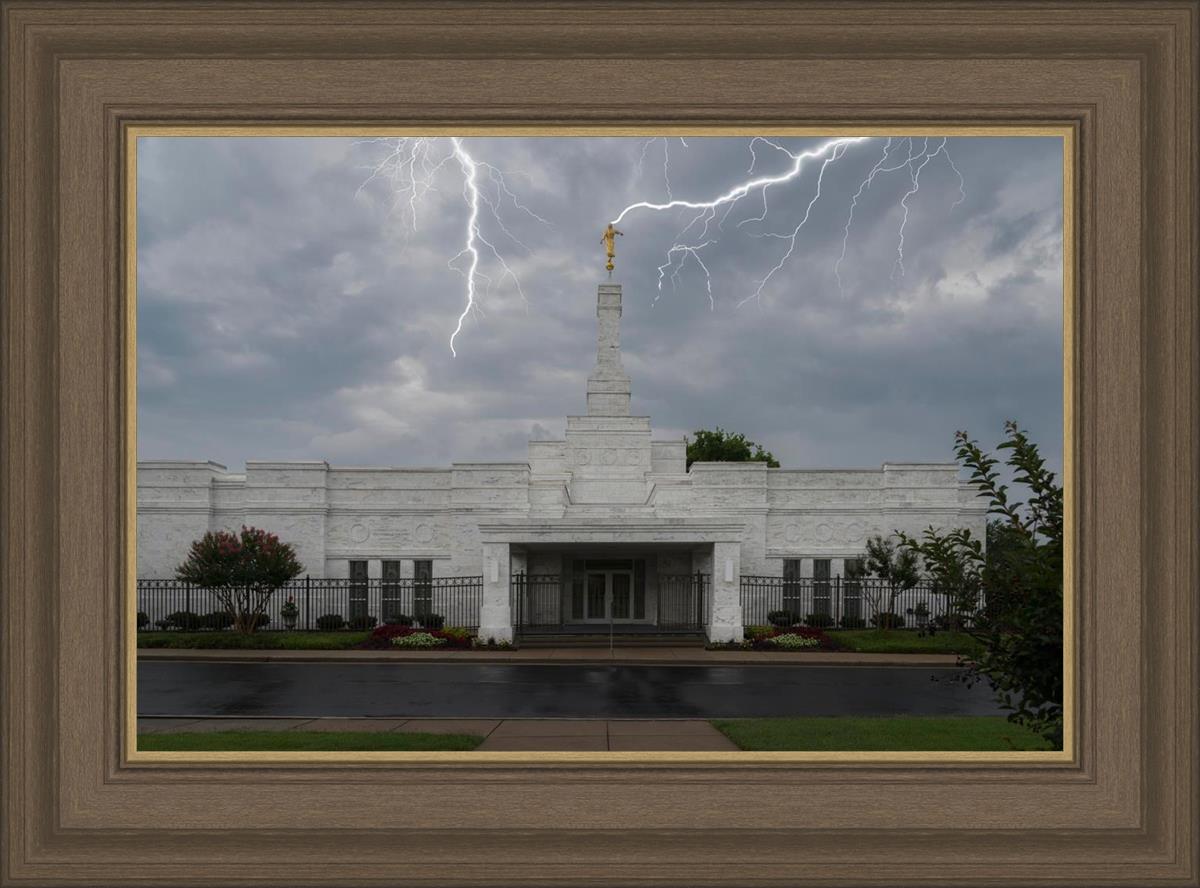 Nashville Temple Through The Storm