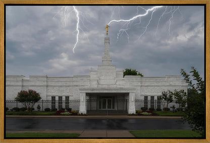 Nashville Temple Through The Storm