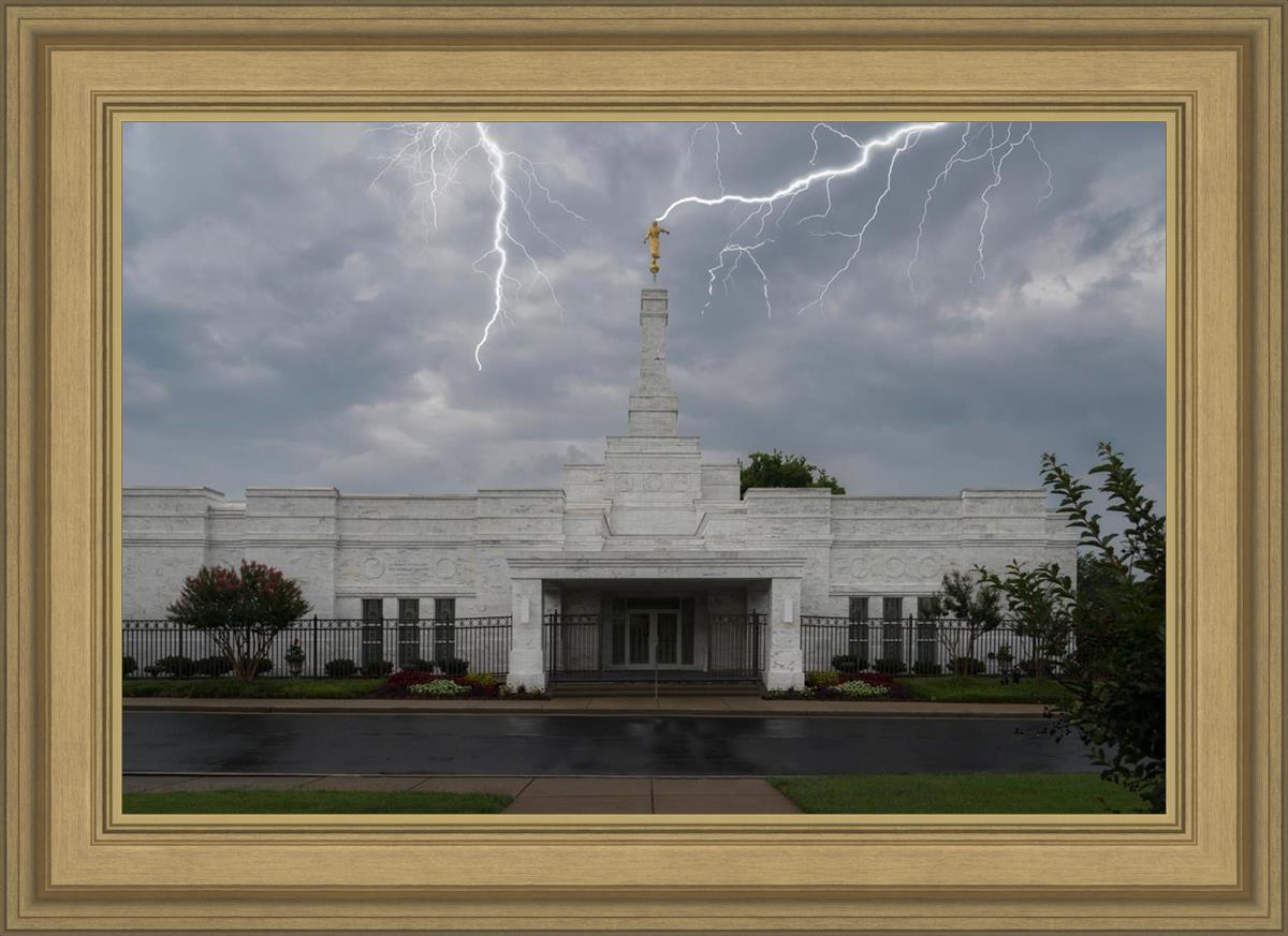 Nashville Temple Through The Storm