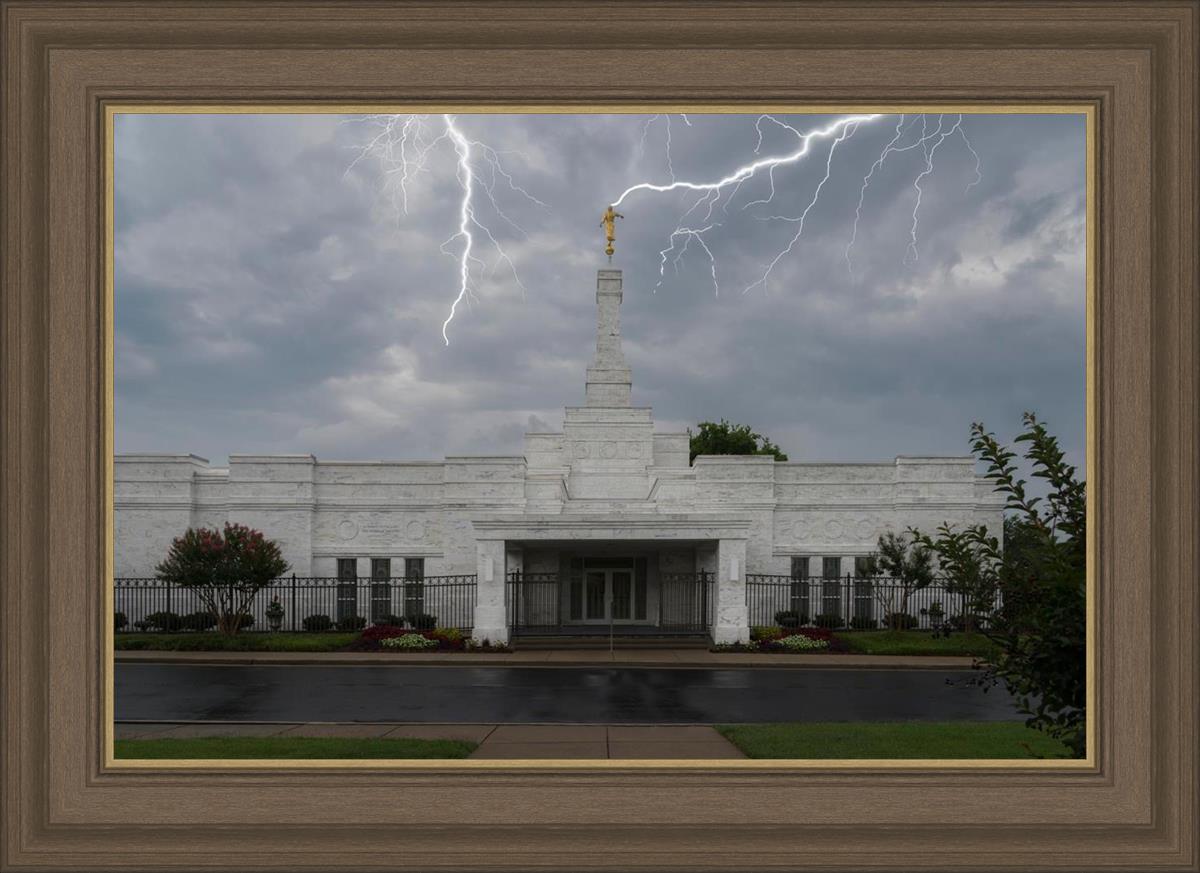 Nashville Temple Through The Storm