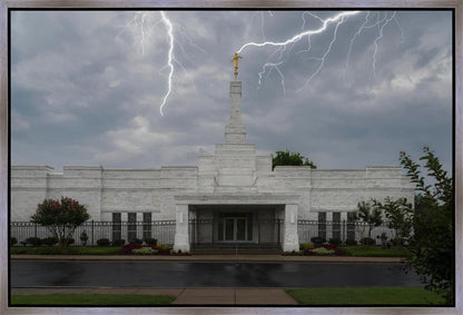 Nashville Temple Through The Storm