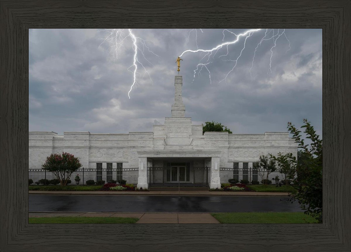 Nashville Temple Through The Storm