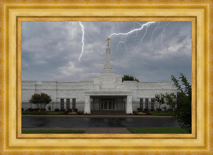 Nashville Temple Through The Storm