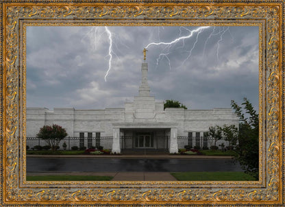 Nashville Temple Through The Storm