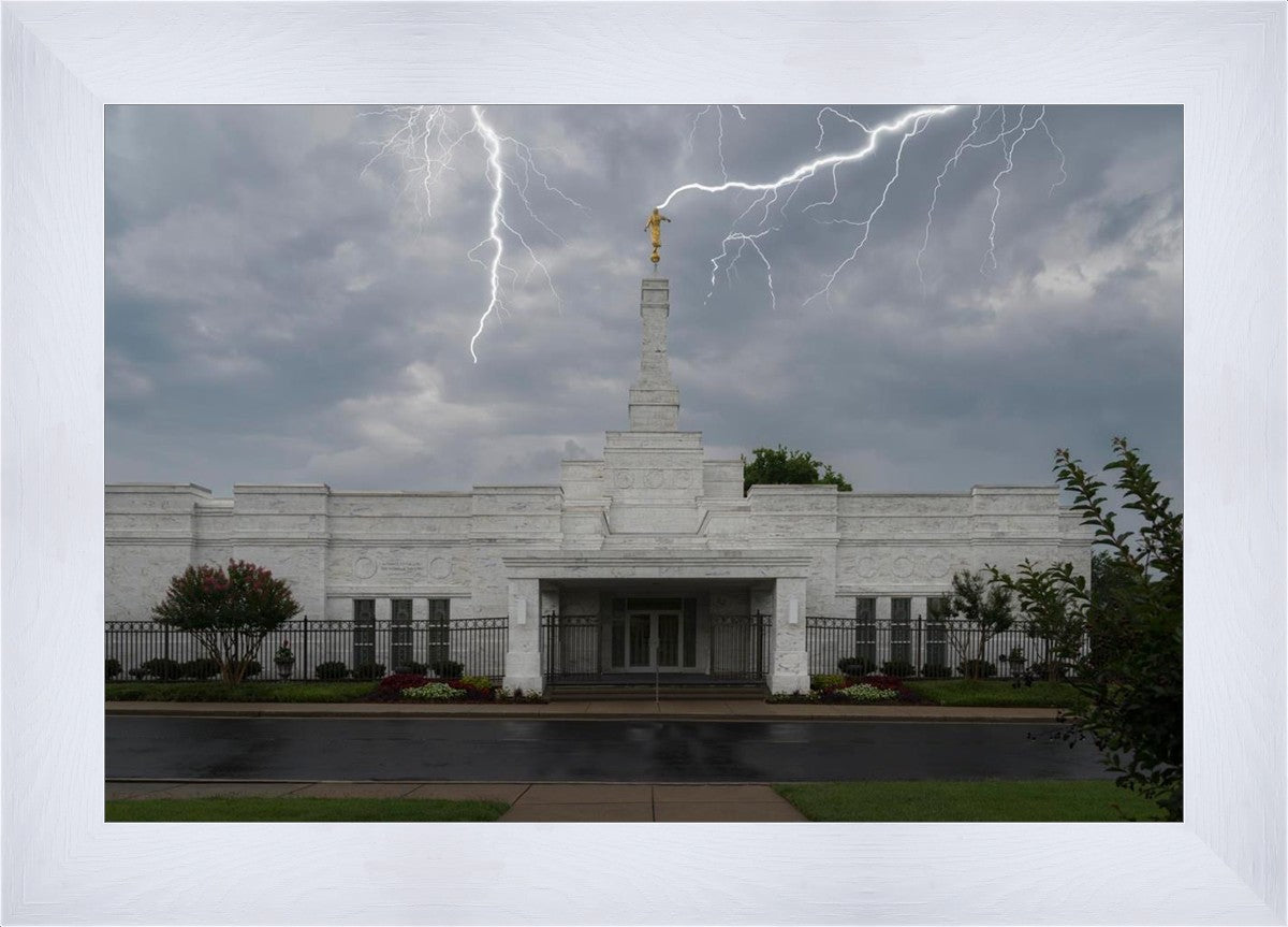 Nashville Temple Through The Storm