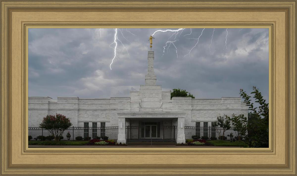 Nashville Temple Through The Storm