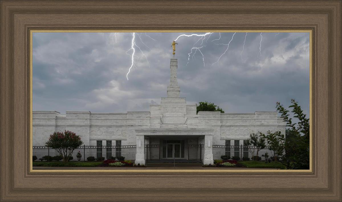 Nashville Temple Through The Storm