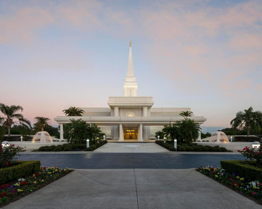 Orlando Temple Pathway Gallery Wrap