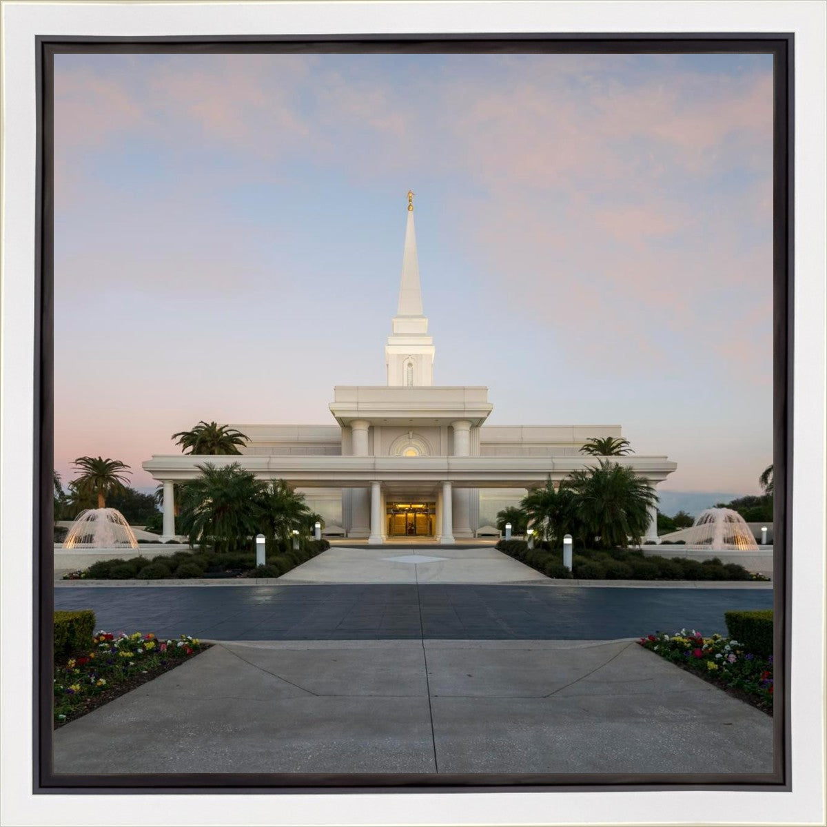 Orlando Temple Pathway Gallery Wrap