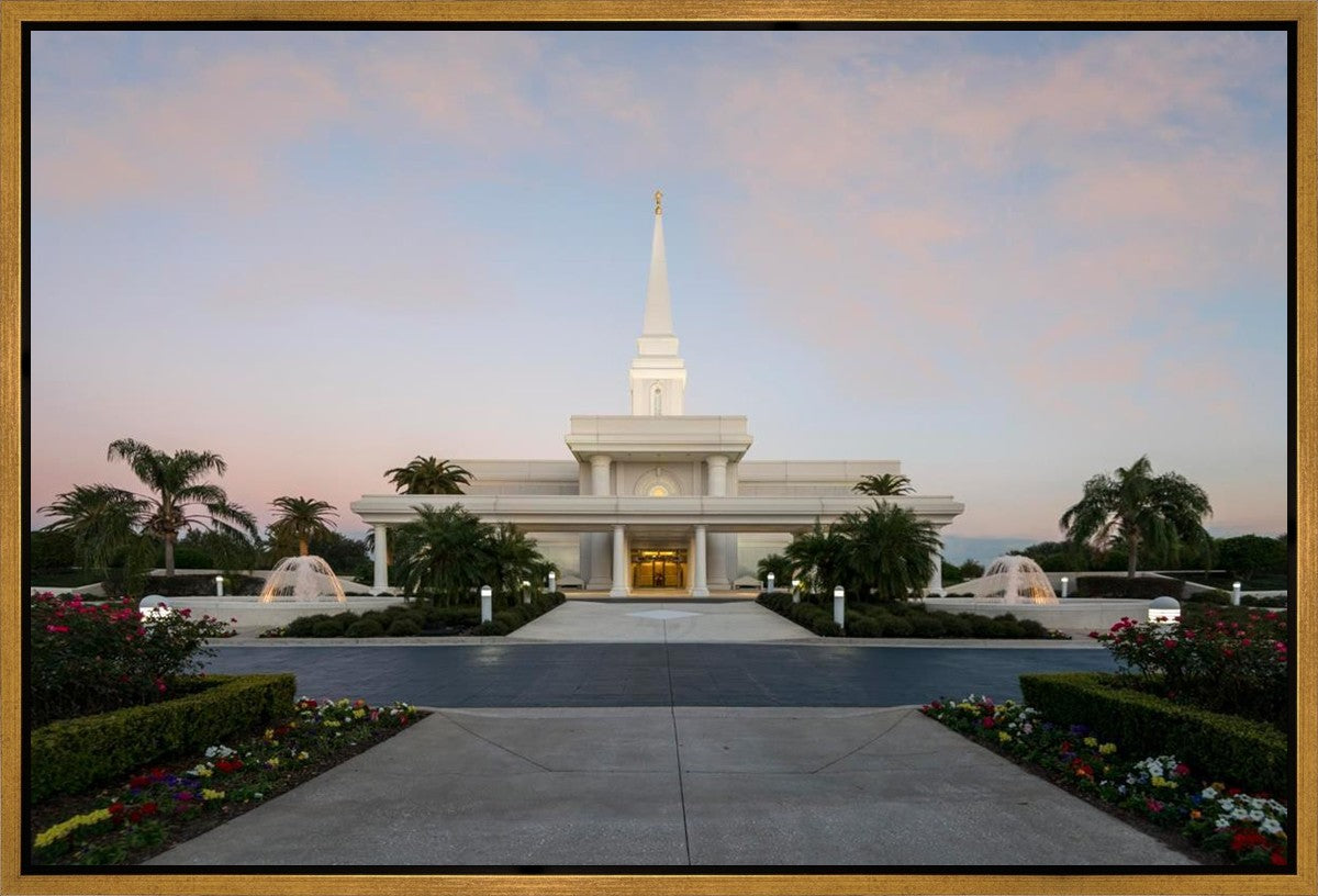Orlando Temple Pathway Gallery Wrap