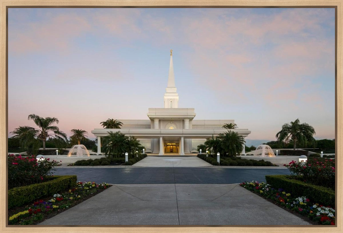 Orlando Temple Pathway Gallery Wrap