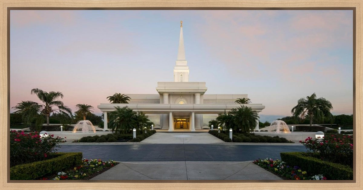 Orlando Temple Pathway Gallery Wrap