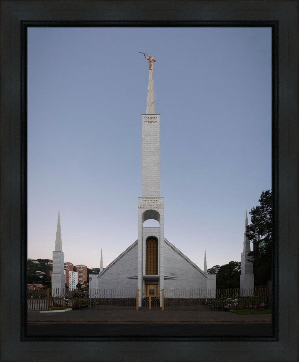 Guatemala City Temple Peace Upon A City Gallery Wrap