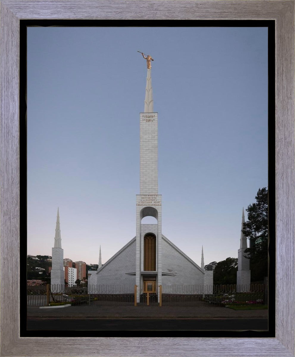 Guatemala City Temple Peace Upon A City Gallery Wrap