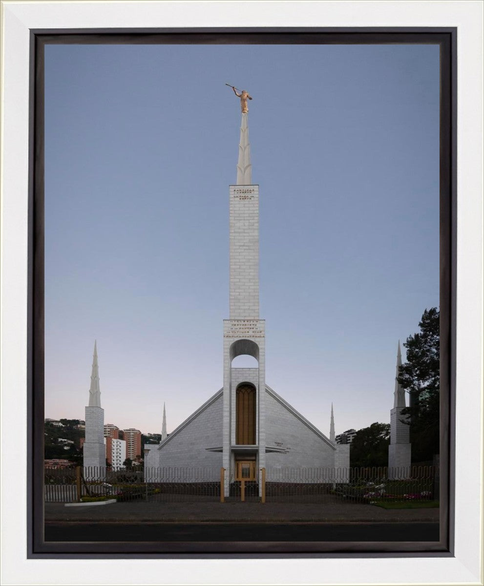 Guatemala City Temple Peace Upon A City Gallery Wrap