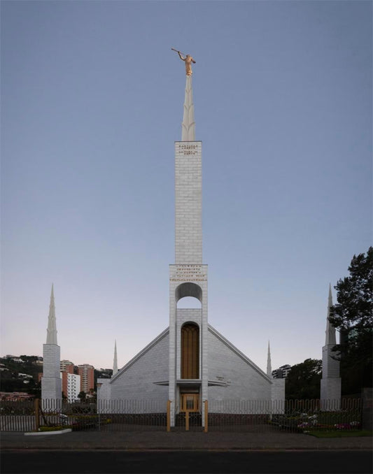 Guatemala City Temple Peace Upon A City Gallery Wrap