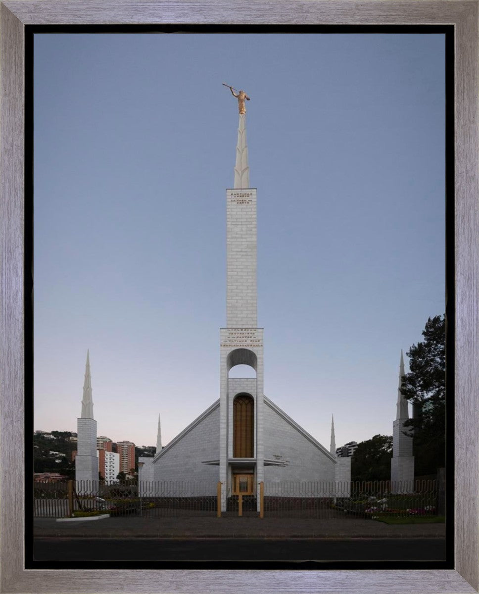 Guatemala City Temple Peace Upon A City Gallery Wrap