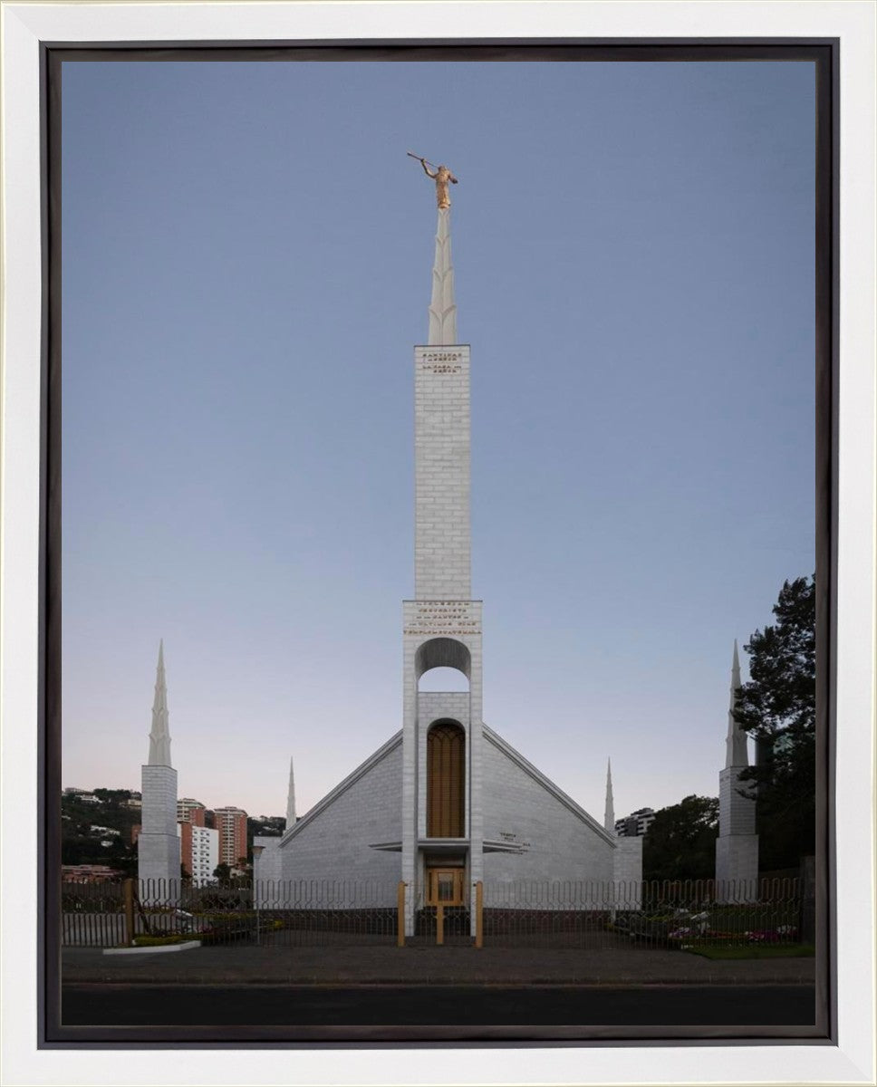 Guatemala City Temple Peace Upon A City Gallery Wrap