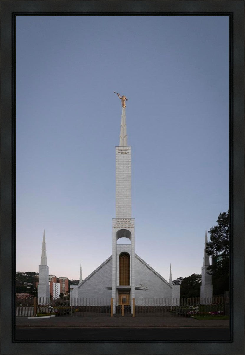 Guatemala City Temple Peace Upon A City Gallery Wrap