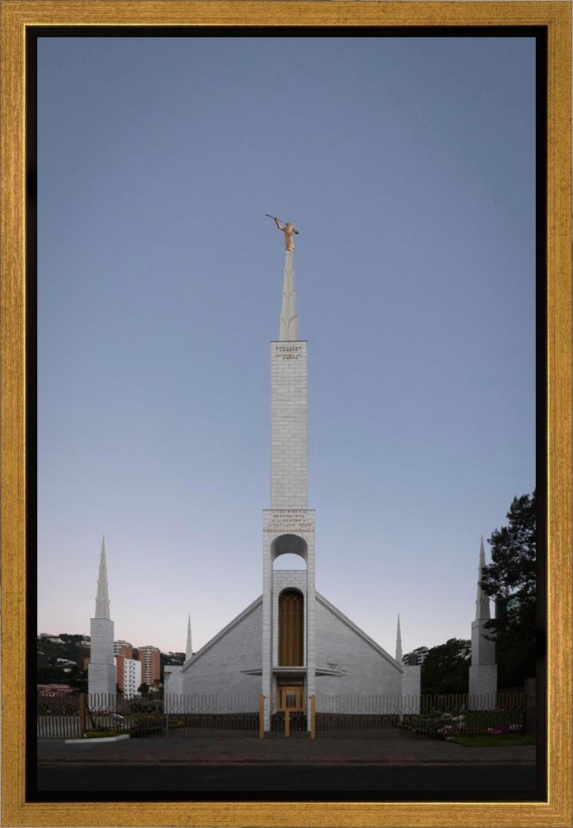 Guatemala City Temple Peace Upon A City Gallery Wrap