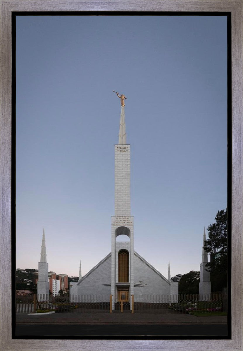 Guatemala City Temple Peace Upon A City Gallery Wrap