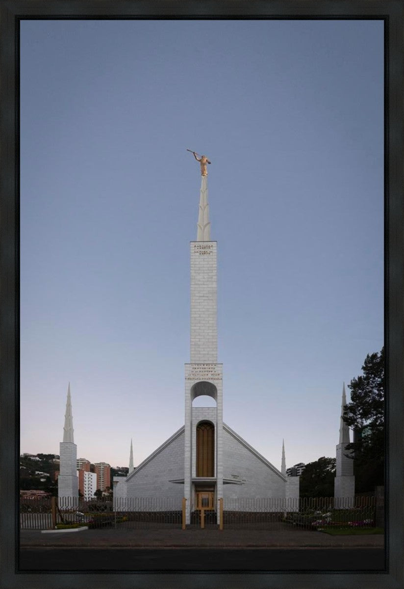Guatemala City Temple Peace Upon A City Gallery Wrap