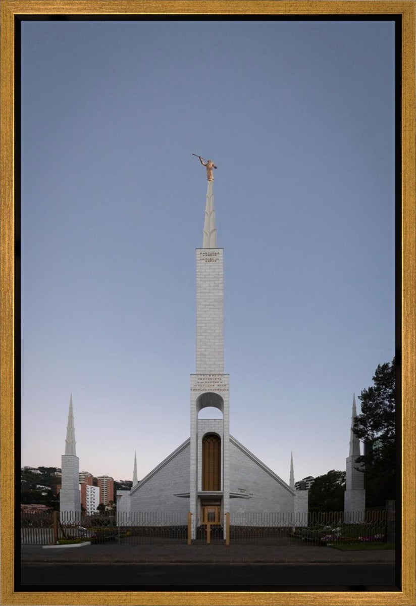 Guatemala City Temple Peace Upon A City Gallery Wrap