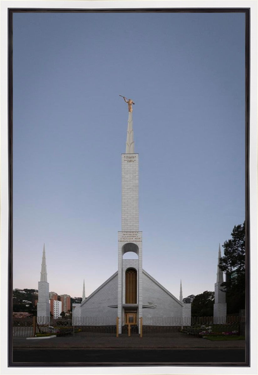 Guatemala City Temple Peace Upon A City Gallery Wrap