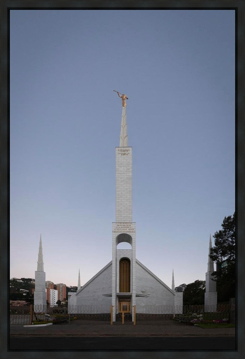 Guatemala City Temple Peace Upon A City Gallery Wrap